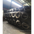 Protective deck special rubber  fenders  with chains and tires